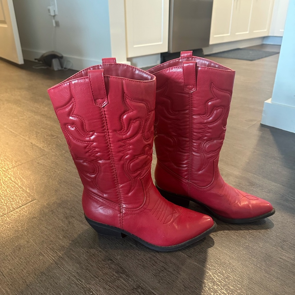 Red Cowgirl Boots